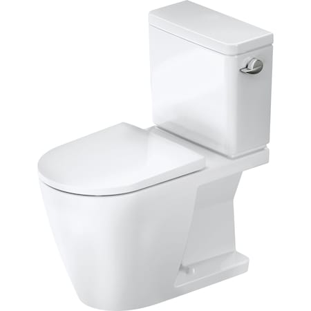 Duravit D-Neo Two-Piece Toilet White High Gloss 14 3/4 X27 1/2 X16 3/4  - 2006010085